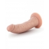 Dr. Skin 7 inches Realistic Cock With Suction Cup Beige - Realistic Dildos & Dongs