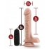 Dr Skin Dr James 9 inches Cock with Suction Cup Beige - Realistic