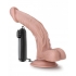 Dr. Skin Dr. Sean 8 inches Vibrating Cock Suction Cup Beige - Realistic