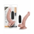 Dr. Skin Dr. Sean 8 inches Vibrating Cock Suction Cup Beige - Realistic