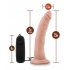 Dr. Dave 7 inches Vibrating Cock, Suction Cup Beige - Realistic