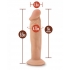 Dr Skin Dr Small 6 inches Dildo Vanilla Beige - Realistic Dildos & Dongs