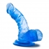 B Yours Sweet N Hard 8 Blue Realistic Dildo - Realistic Dildos & Dongs