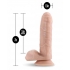 Loverboy Tony The Waiter Beige Dildo - Realistic Dildos & Dongs