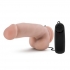 The Quarterback Vibrating Realistic Cock Beige Dildo - Realistic