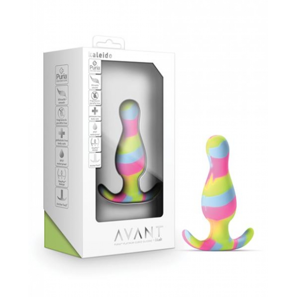 Blush Avant Kaleido Silicone Plug - Lime - Anal Plugs