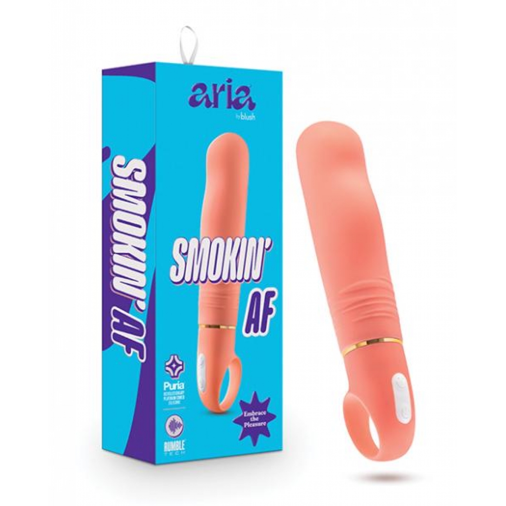 Blush Aria Smokin' Af - Coral - G-Spot Vibrators