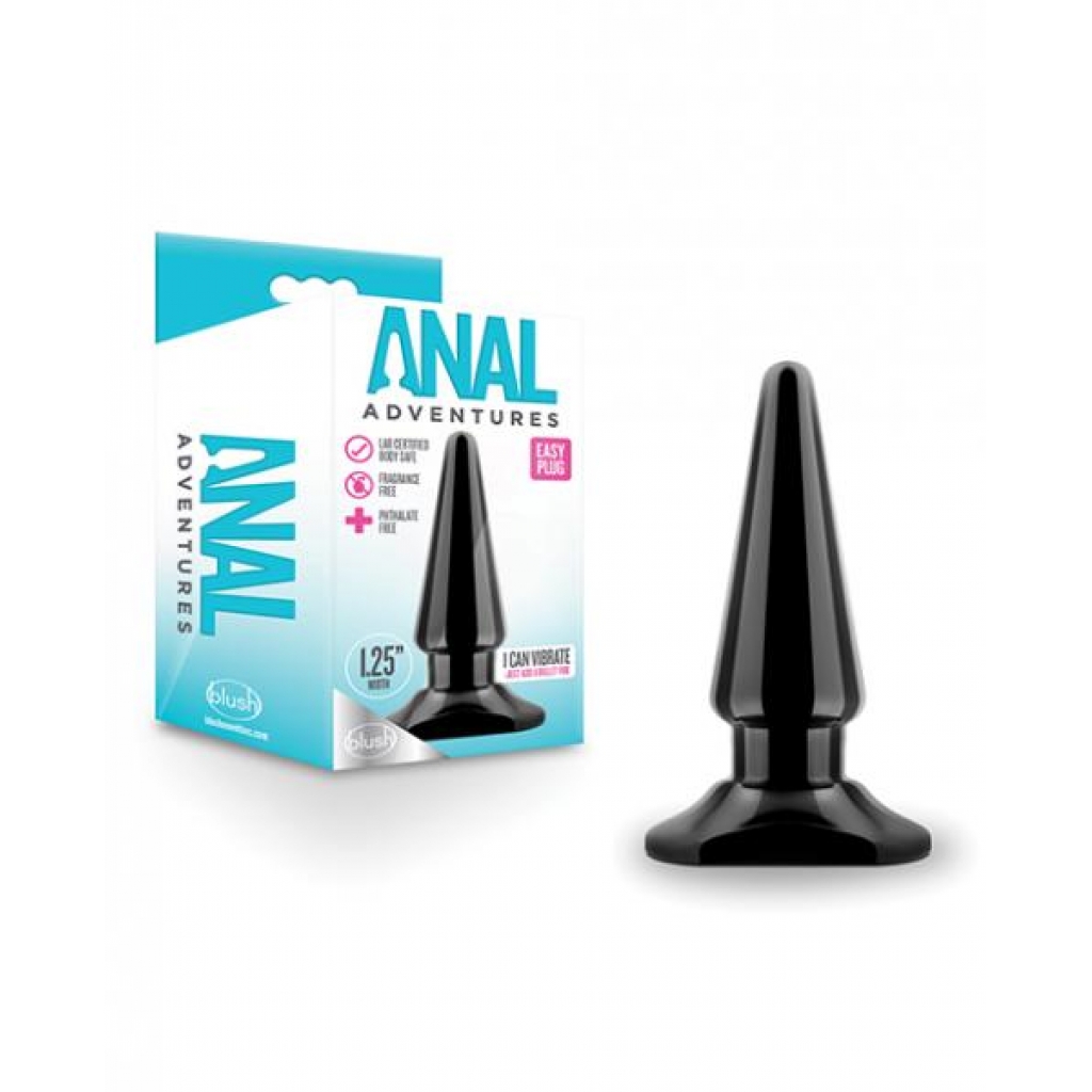 Blush Easy Plug - Black - Anal Plugs