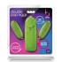 Double Pop Eggs Lime Green Vibrating Bullets - Bullet Vibrators