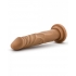 Dr Skin Basic 7.5 inches Realistic Cock Mocha Tan - Realistic Dildos & Dongs