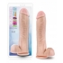 Big John 11.5 inches Dual Density Dong with Suction Cup Beige - Huge Dildos