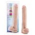 Au Naturel Daddy 14-Inch Dual Density Dildo - Vanilla Beige