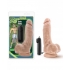 Tennis Champ Vibrating 9 inches Realistic Cock Beige - Realistic