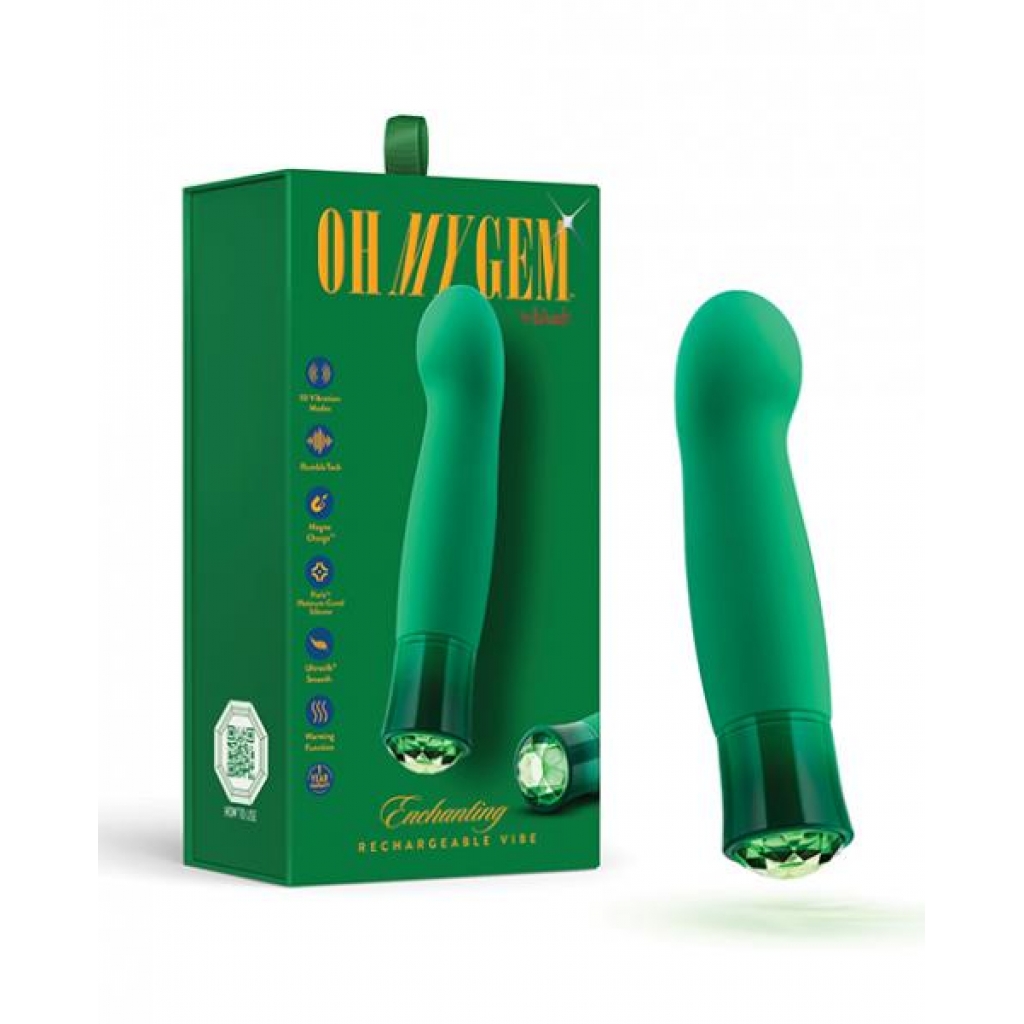 Blush Oh My Gem Enchanting - Emerald - Bullet Vibrators