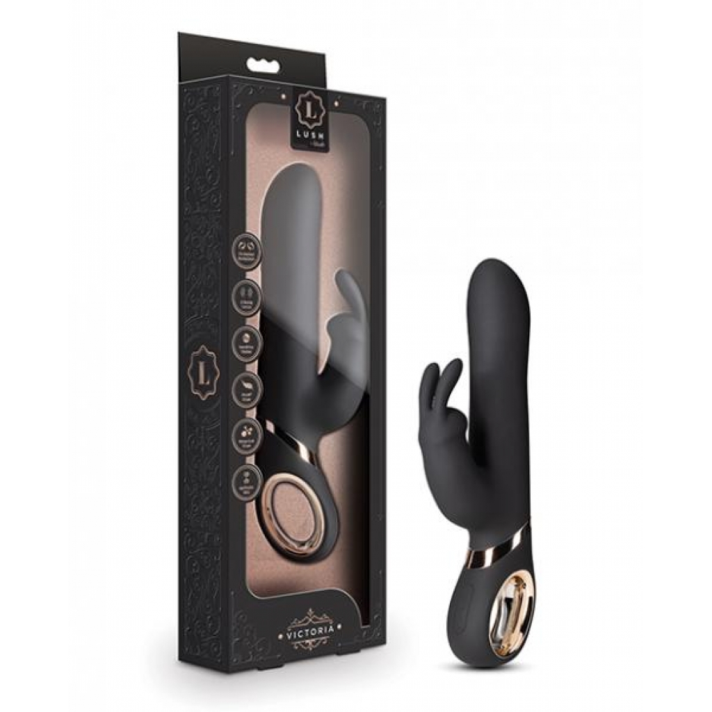 Blush Lush Victoria - Black - Rabbit Vibrators