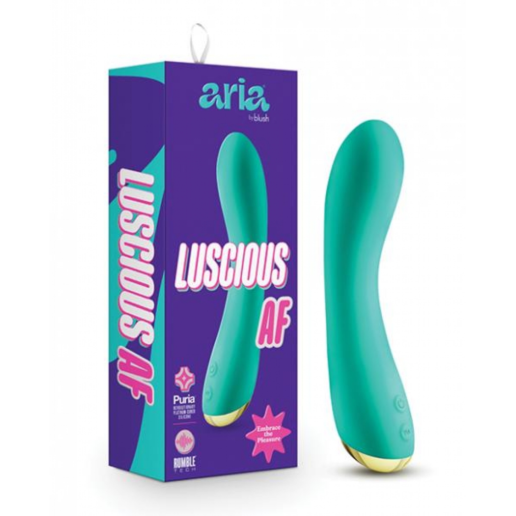 Blush Aria Luscious Af - Teal - G-Spot Vibrators