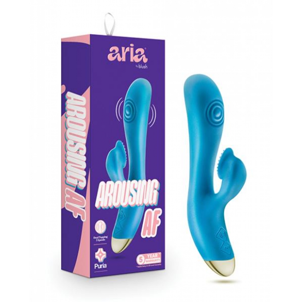 Blush Aria Arousing Af - Blue - G-Spot Vibrators Clit Stimulators