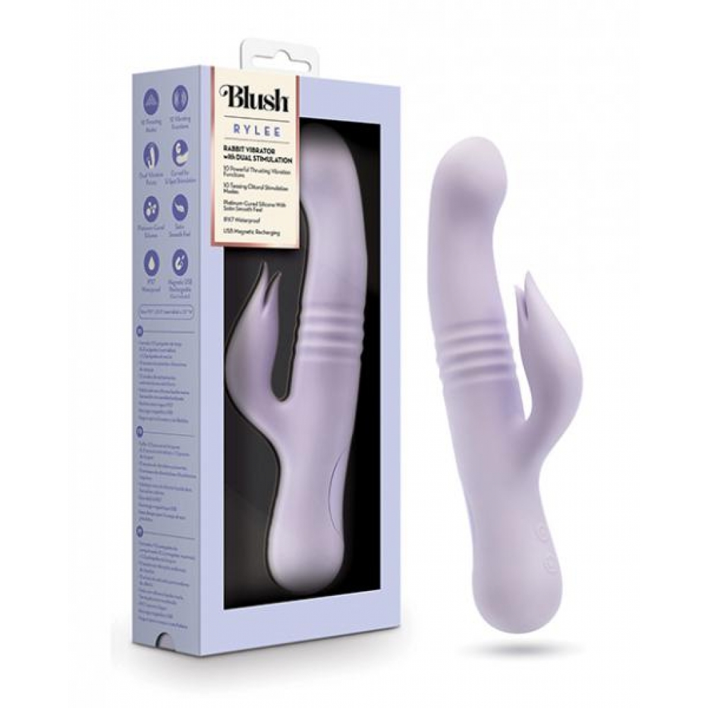 Blush Rylee Rabbit Vibrator - Lavender - Rabbit Vibrators