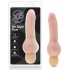 X5 Plus Mr Right Now Vibrating Dildo Beige - Realistic