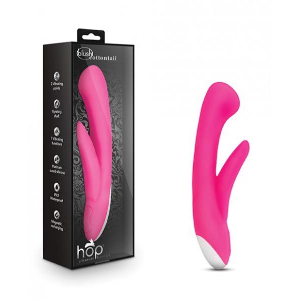 Blush Hop Cottontail Plus - Hot Pink - G-Spot Vibrators Clit Stimulators