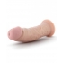 Au Naturel 8 inches Dildo with Suction Cup Beige - Realistic Dildos & Dongs