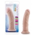 Au Naturel 8 inches Dildo with Suction Cup Beige - Realistic Dildos & Dongs