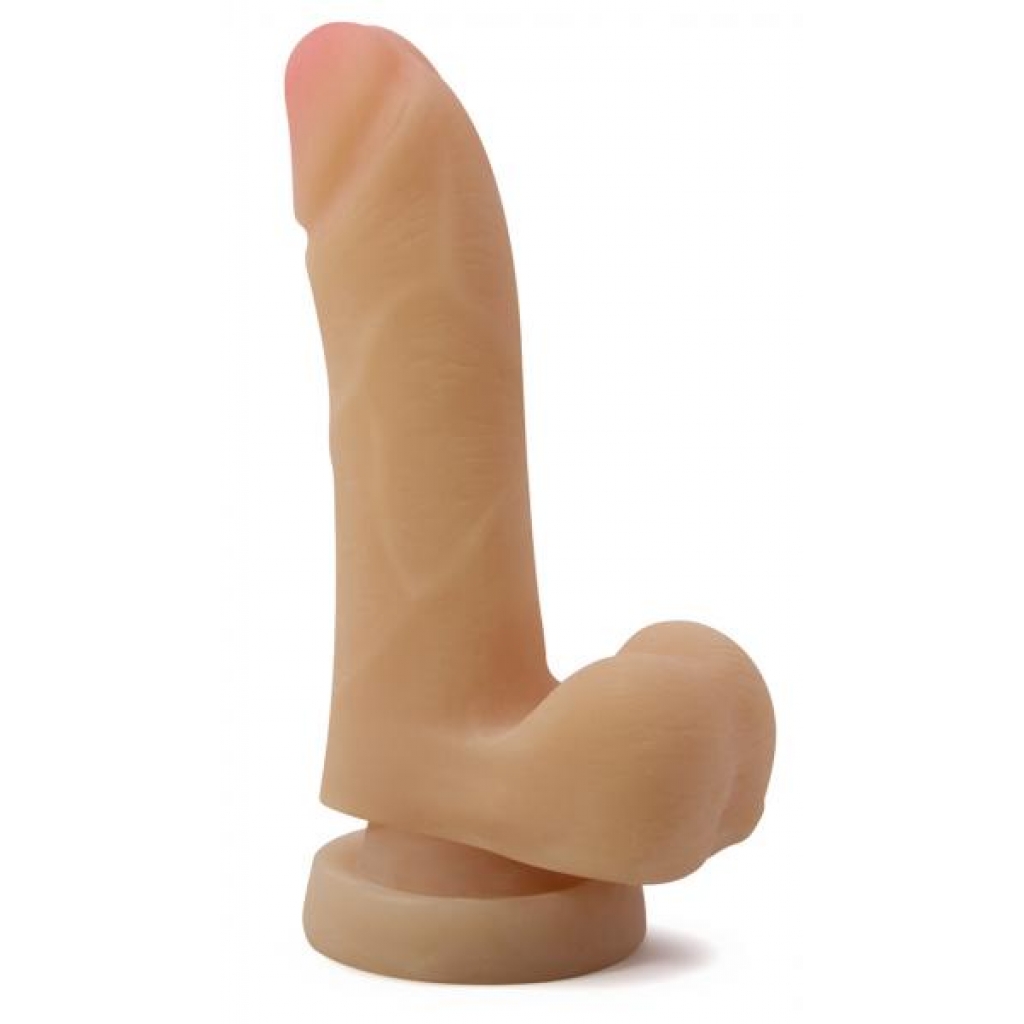 Mighty Mike Dual Density Dildo Beige - Realistic Dildos & Dongs