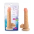 Au Naturel 7 Inch Sam Dildo - Beige