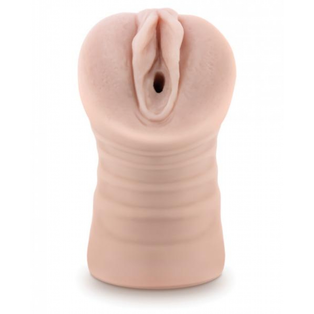 M For Men Rain Beige Vagina Stroker - Pocket Pussies