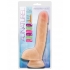 Au Naturel 9 inches Sensa Feel Dildo Beige - Realistic Dildos & Dongs