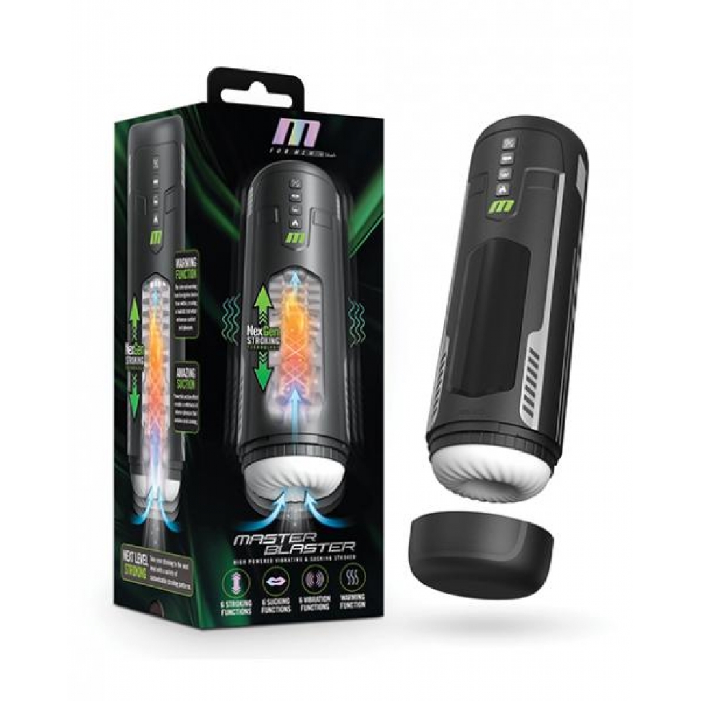 Blush M For Men Master Blaster - Black - Fleshlight