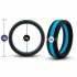 Performance Silicone Go Pro Cock Ring Black Blue - Classic Penis Rings