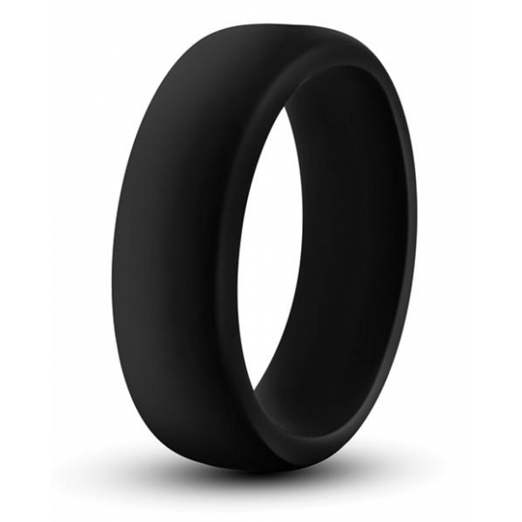 Performance Silicone Go Pro Cock Ring Black - Couples Vibrating Penis Rings