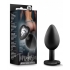 Temptasia Bling Plug Small Black - Anal Plugs