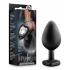 Temptasia Bling Plug Medium Black - Anal Plugs