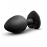 Temptasia Bling Plug Medium Black - Anal Plugs