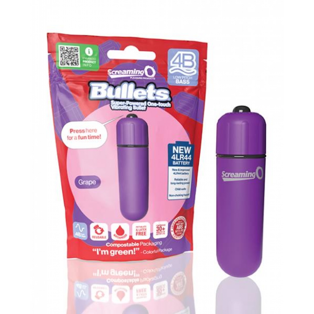 Screaming O 4b Bullet - Grape - Bullet Vibrators