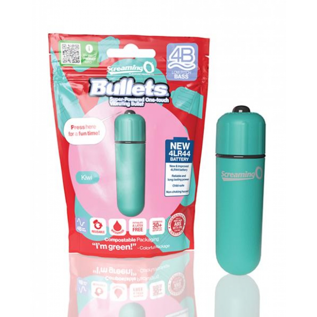 Screaming O 4b Bullet - Kiwi - Bullet Vibrators