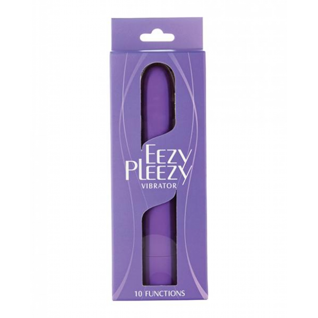 Easy Pleezy Vibrator - Purple - Traditional