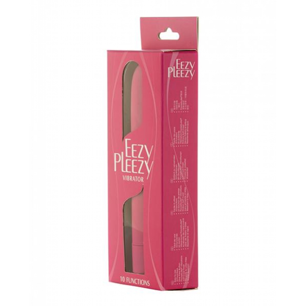 Easy Pleezy Vibrator - Pink - Traditional