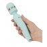 Pillow Talk Cheeky Massager Wand Teal - Body Massagers