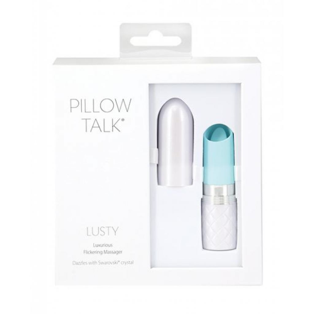 Pillow Talk Lusty - Teal - Bullet Vibrators