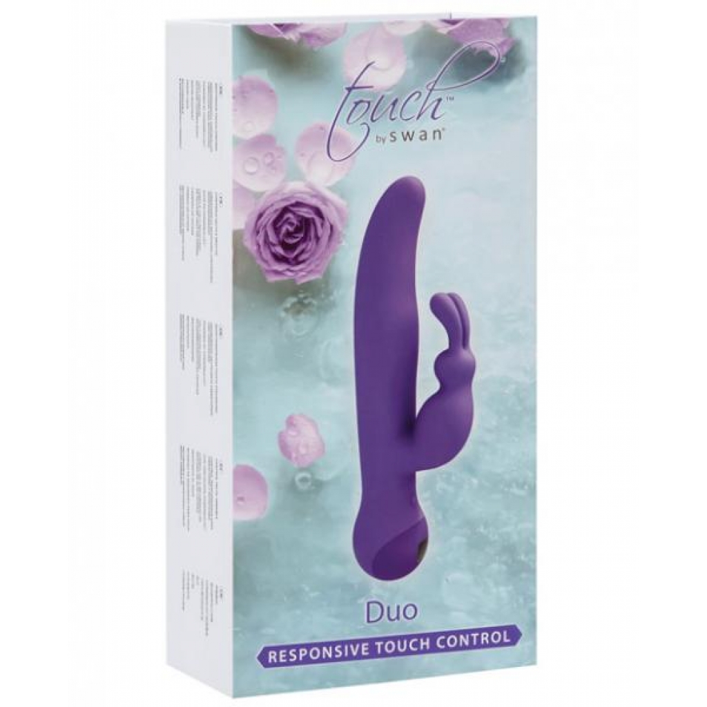 Touch By Swan Duo Rabbit Vibrator - Purple - Rabbit Vibrators