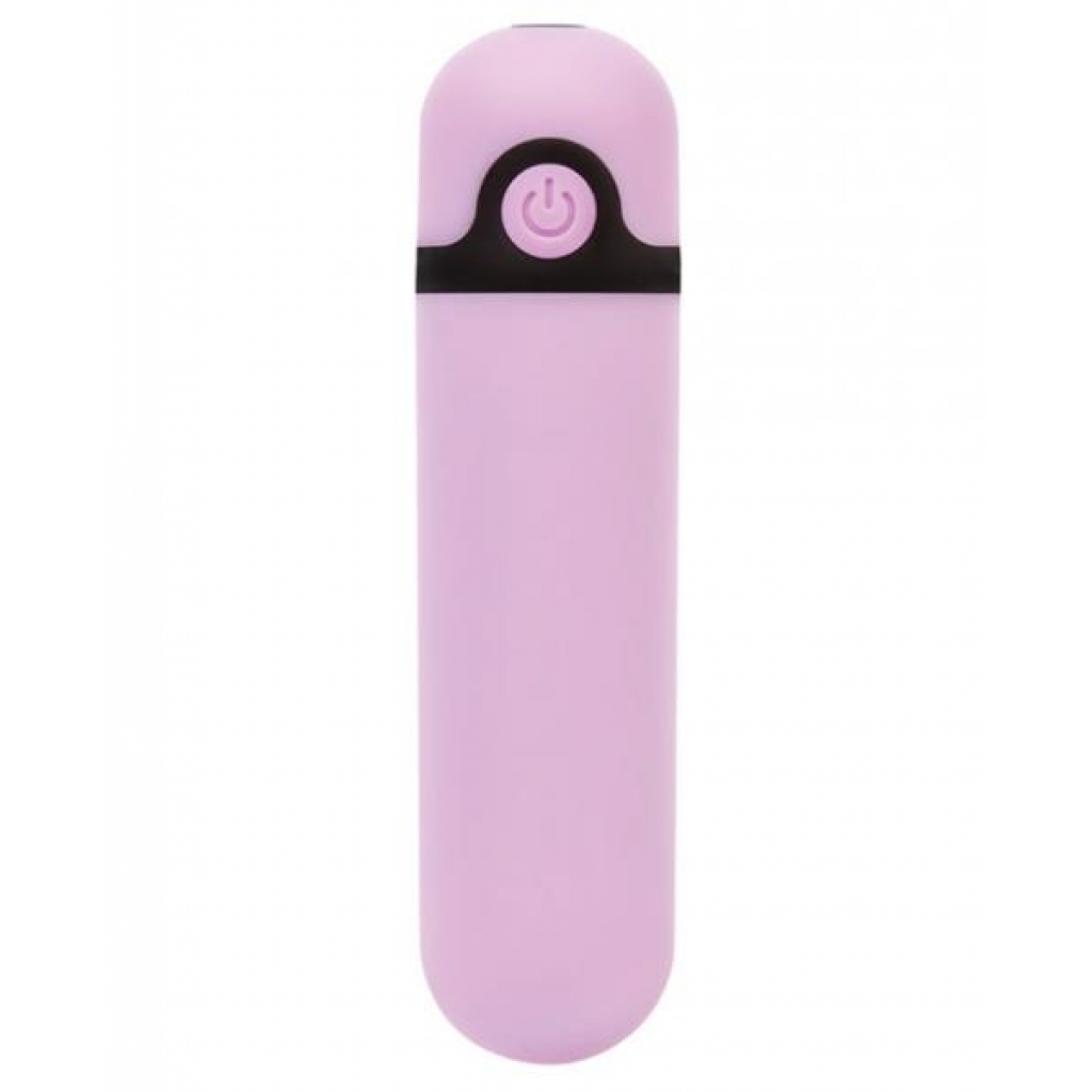 Simple & True Rechargeable Vibrating Bullet Purple - Bullet Vibrators