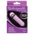 Simple & True Rechargeable Vibrating Bullet Purple - Bullet Vibrators