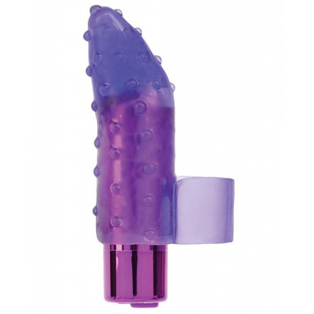 Frisky Finger Rechargeable Purple Vibrator - Finger Vibrators