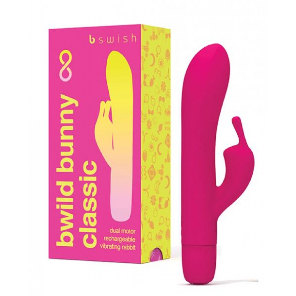 Bwild Infinite Classic Bunny - Sunset Pink - Rabbit Vibrators