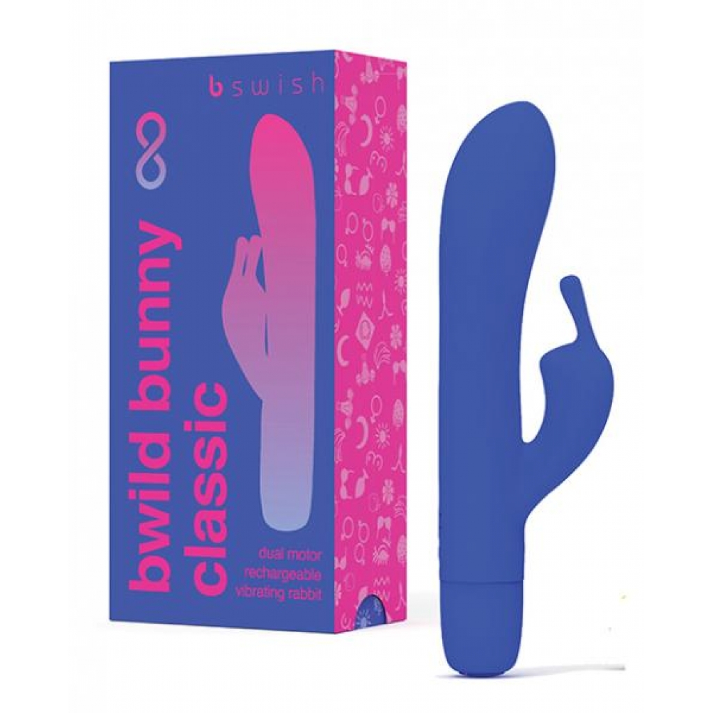 Bwild Infinite Classic Bunny - Pacific Blue - Rabbit Vibrators