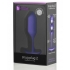 B-Vibe Snug Plug 2 Weighted 4 ounces Purple - Anal Plugs