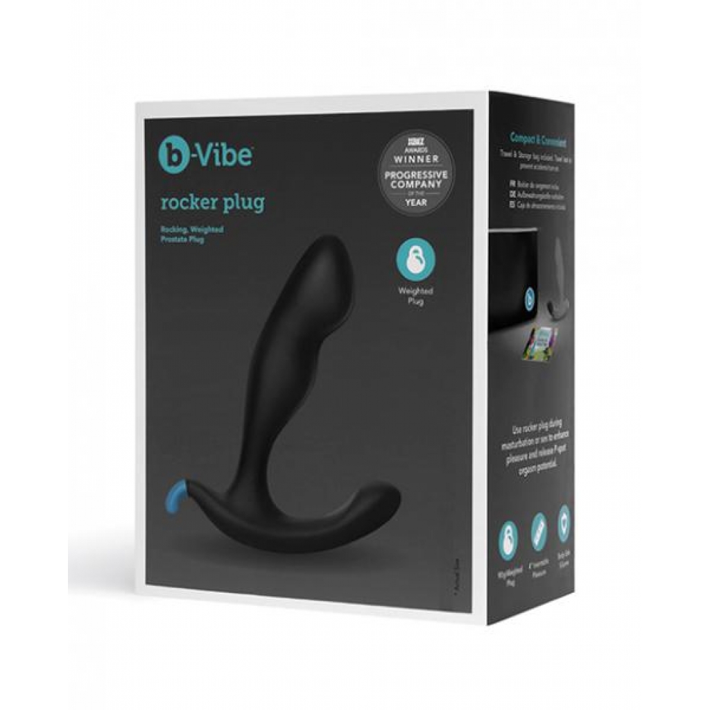 B-vibe Rocker Plug - Black